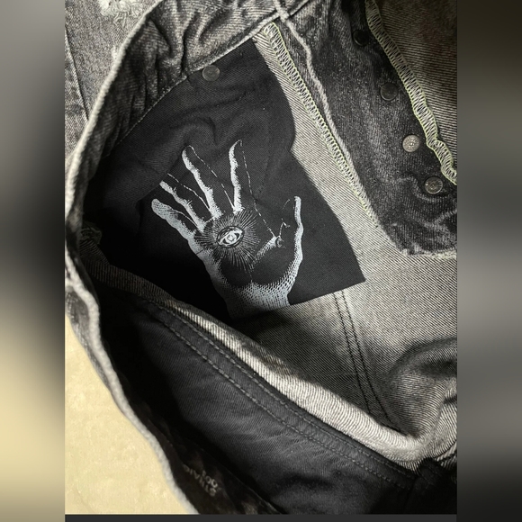 Ovadia and Sons NY men's straight taper jeans 003 32 stonewash jeans - Picture 6 of 11